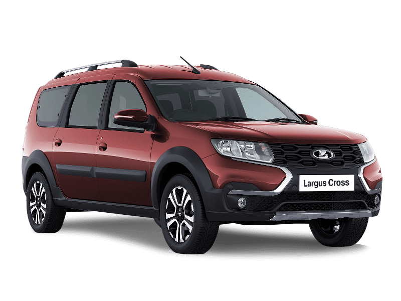 Купить Lada Largus Cross в Сургуте - Красный «Красный сплав»‎ (136) - металлик